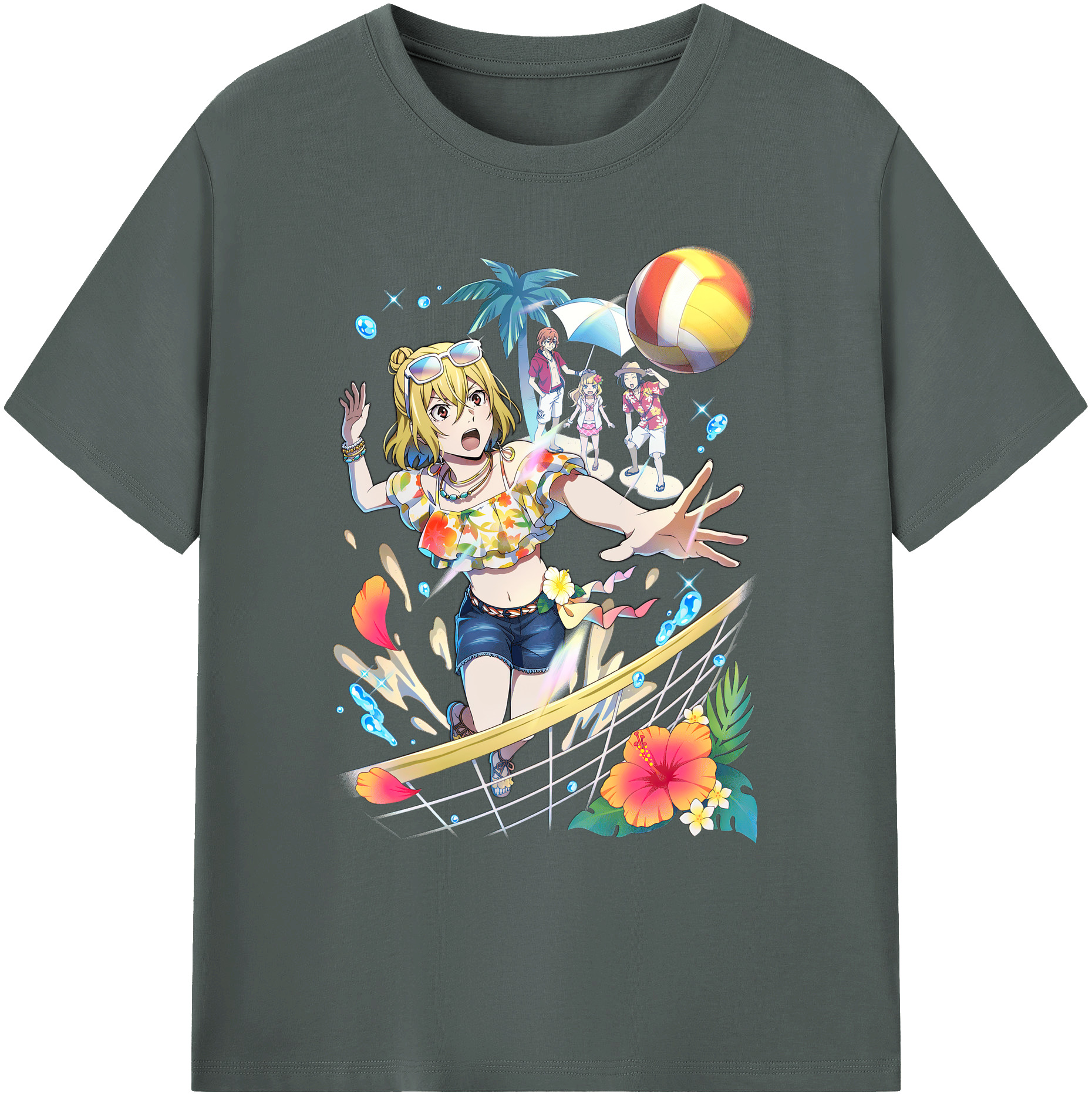 （画像用） 文豪ストレイドッグス Bungo Stray Dogs 綿100％ メンズ半袖Tシャツ｜肌触りやわらか＆通気性
